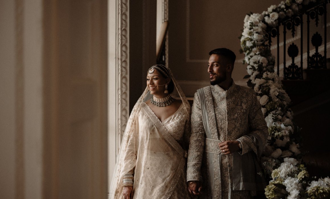 Boreham House Indian Wedding Photographer in Essex Stuart Dudleston Photography Gurmiel and Natasha